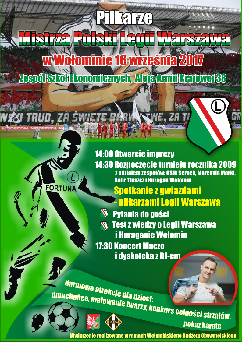 WBO spotkanie z gwiazdami &#8211; piłkarzami Legii Warszawa