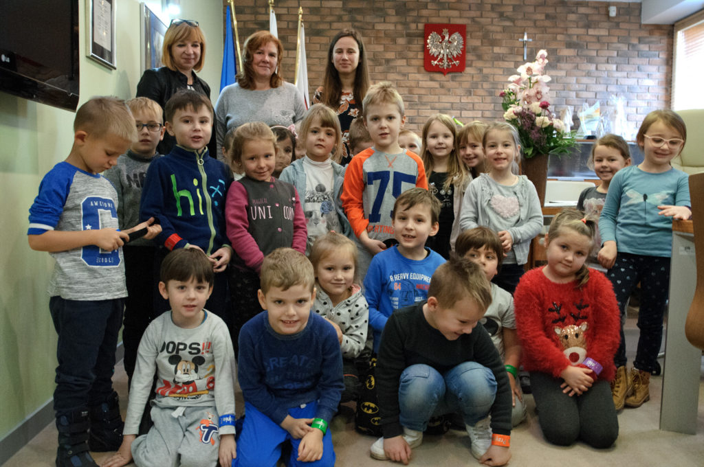 Przedszkolaki odwiedziły Urząd Miejski w Wołominie!