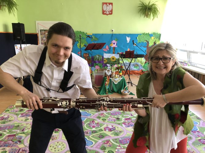 Podwieczorek muzyczny dla dzieci "Przyjaciele Pani Wiosny, czyli jak klarnet ścigał się z fagotem"