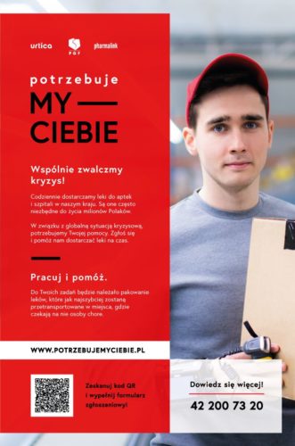 "Potrzebujemy Ciebie" - prośba Polskiej Grupy Farmaceutycznej