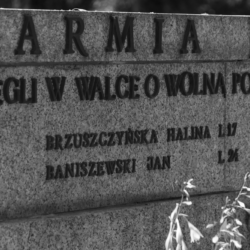 76. rocznica śmierci sanitariuszki Halinki Brzuszczyńskiej ps. „Mała”