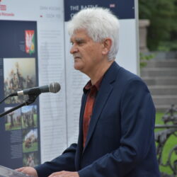 prof. Grzegorz Łukomski podczas przemówienia