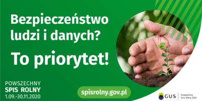 Spis rolny – bezpieczeństwo ludzi i danych to priorytet! bezpieczeństwo podczas PSR