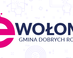 Logo e-Wołomin Gmina Dobrych Rozwiązań