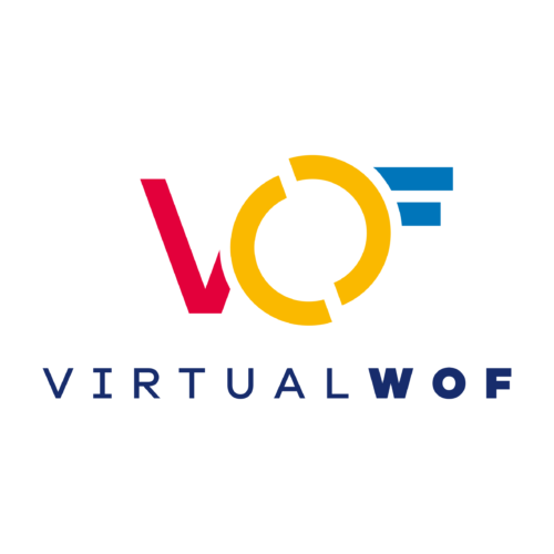 logotyp virtual WOF
