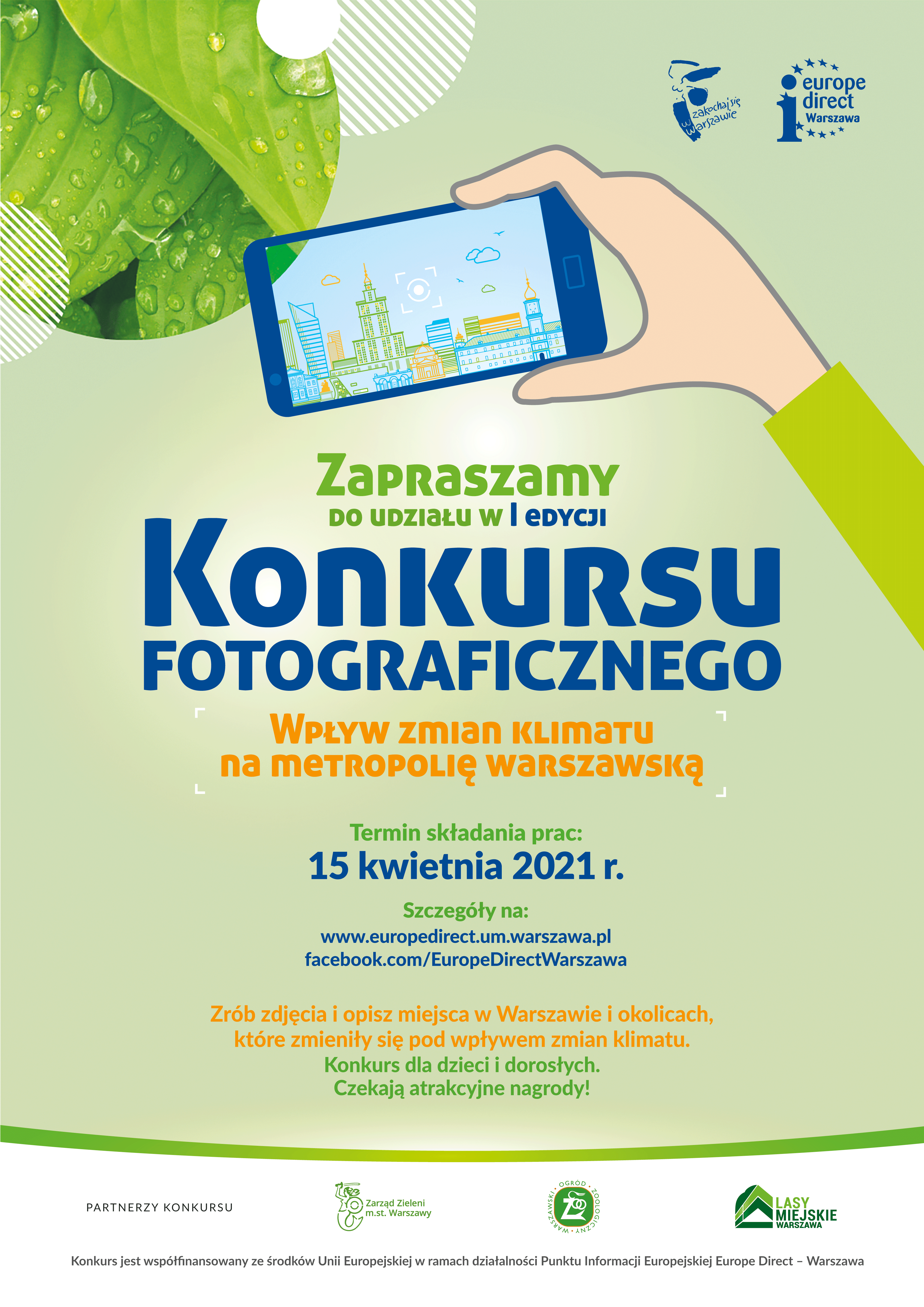 plakat konkurs fotograficzny Europe Direct