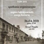 Spotkanie organizacyjne dotyczące XVII tomu Rocznika Wołomińskiego