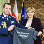 Burmistrz Wołomina i attache wojskowy płk Gheorghe Dragos Florea z Ambasady Rumunii