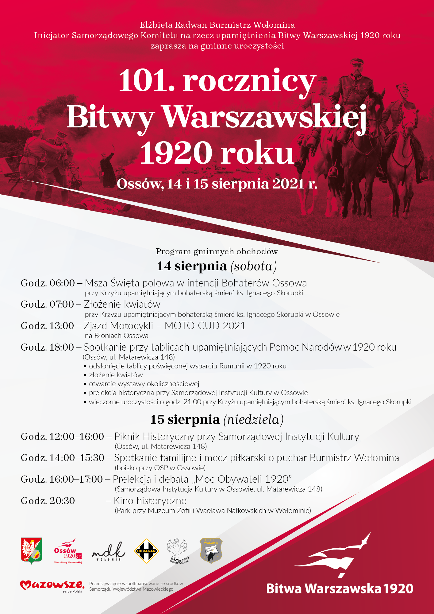Plakat Bitwa Warszawska 1920