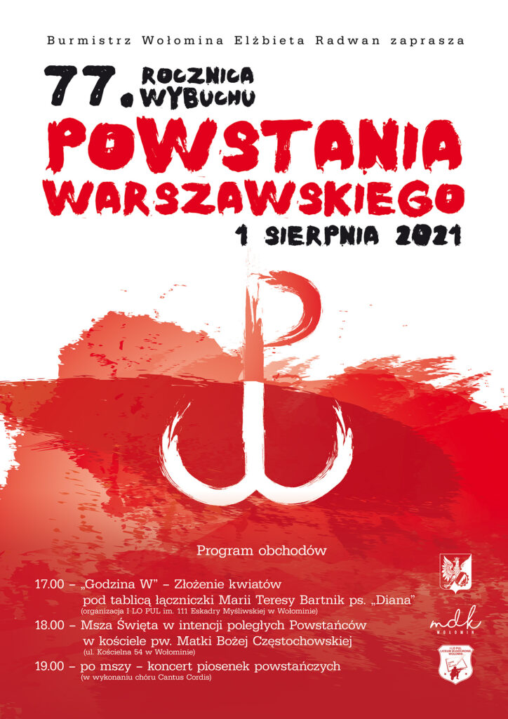 plakat powstanie warszawskie 