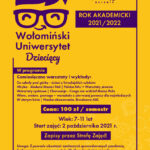 Wołomiński Uniwersytet Dziecięcy 2021/22 | MDK Wołomin