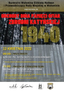 plakat Katyń