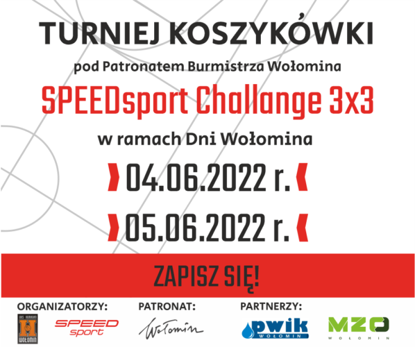 Turniej Koszykówki – SPEED sport Challange 3x3