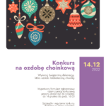 Konkurs na ozdobę choinkową