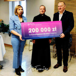 Gmina Wołomina przekazała 200 tys. zł dotacji na budowę hospicjum dla dzieci