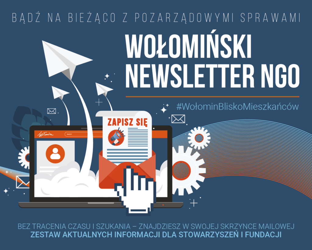 grafika dot. wołomińskiego newslettera NGO