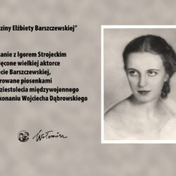 Grafika do wydarzenia Urodziny Elżbiety Barszczewskiej