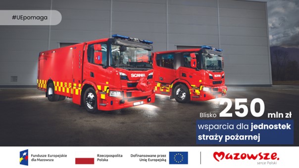 Zakup nowego, ciężkiego samochodu ratowniczo-gaśniczego dla Ochotniczej Straży Pożarnej w Wołominie