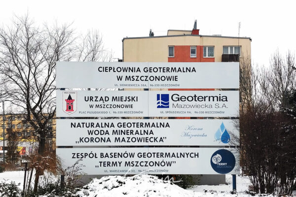 Geotermia - zakład w Mszczonowie