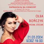 Olga Bończyk | koncert z okazji 25-lecia Samorządu Województwa Mazowieckiego | MDK Wołomin