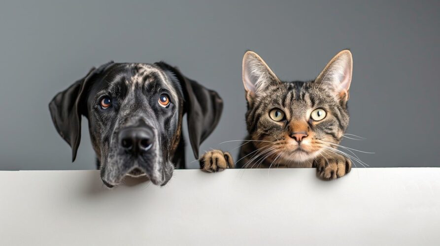 zdjęcie przedstawiające psa i kota. Źródło: pixabay