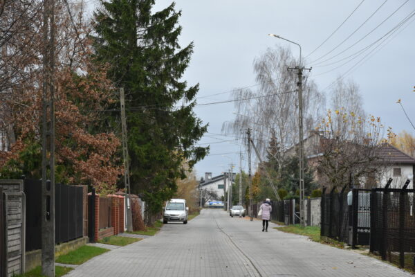 Nowe oblicze ulicy Mokrej w Zagościńcu