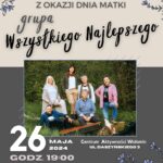Koncert Piosenki Poetyckiej z okazji Dnia Matki! | CAW Stara Elektrownia