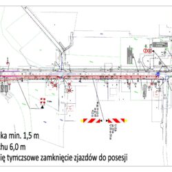 Czasowa organizacja ruchu na DW 634 w Duczkach od 6 sierpnia 2024 roku