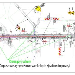 Czasowa organizacja ruchu na DW 634 w Duczkach od 6 sierpnia 2024 roku