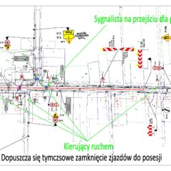 Czasowa organizacja ruchu na DW 634 w Duczkach od 6 sierpnia 2024 roku