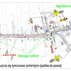 Czasowa organizacja ruchu na DW 634 w Duczkach od 6 sierpnia 2024 roku