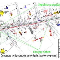 Czasowa organizacja ruchu na DW 634 w Duczkach od 6 sierpnia 2024 roku