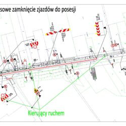 Czasowa organizacja ruchu na DW 634 w Duczkach od 6 sierpnia 2024 roku