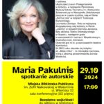 [Pobudź zmysły] Spotkanie z Marią Pakulnis