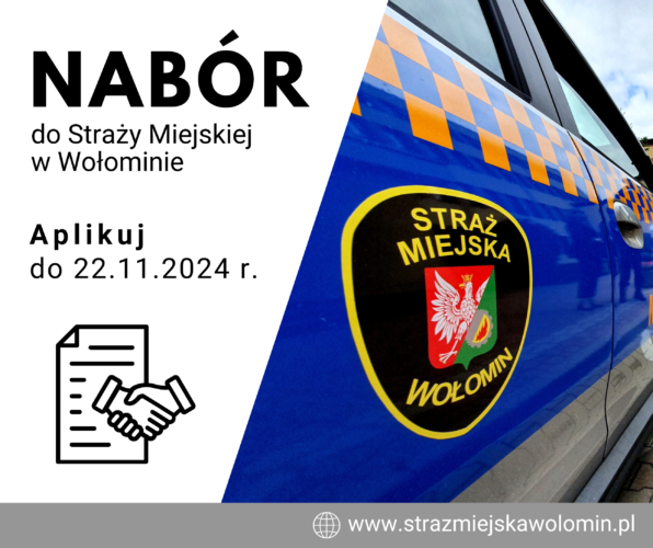 Nabór do Straży Miejskiej w Wołominie