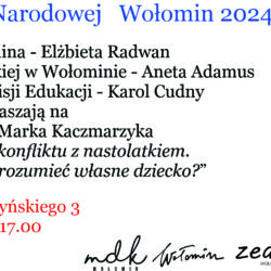 Szkolenie dla rodziców z prof. Markiem Kaczmarzykiem