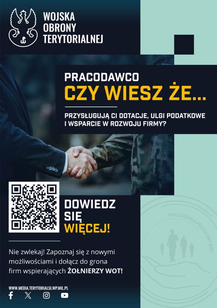 Wsparcie przedsiębiorców zatrudniających żołnierzy