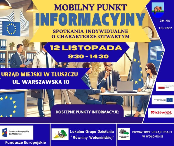 Mobilny Punkt Informacyjny o Funduszach Unijnych – zapraszamy na spotkanie!