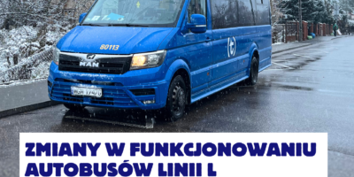 Zmiany w funkcjonowaniu autobusów linii L – nowe trasy i rozkłady od 1 grudnia