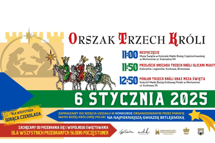 Zapraszamy na Orszak Trzech Króli!