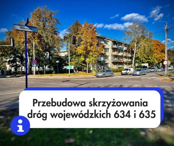 Po spotkaniu w Mazowieckim Zarządzie Dróg Wojewódzkich w Warszawie w sprawie przebudowy skrzyżowania ul. Wileńskiej/Al. Niepodległości/ul. Szosa Jadowska