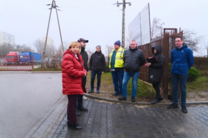 Wejście na teren OSIR w Wołominie