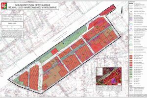 Wyłożenie do publicznego wglądu projektu miejscowego planu rewitalizacji rejonu ulicy Warszawskiej wraz z prognozą oddziaływania na środowisko