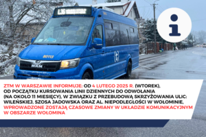 Zmiany w funkcjonowaniu autobusów linii L35, L37 i L38