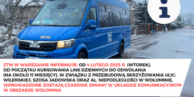 Zmiany w funkcjonowaniu autobusów linii L35, L37 i L38