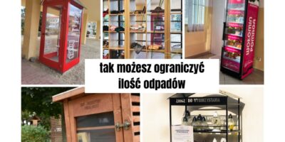 Grafika z napisem: tak możesz ograniczyć ilość odpadów