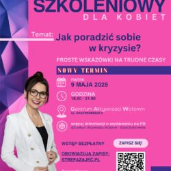 Warsztat rozwojowy |  Jak poradzić sobie w kryzysie?