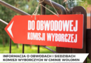 Informacja o obwodach i siedzibach komisji wyborczych w gminie Wołomin oraz możliwości głosowania korespondencyjnego i przez pełnomocnika