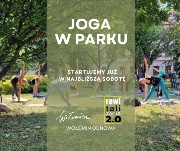 Joga w parku