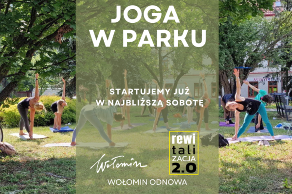 Joga w parku